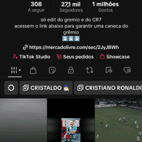 Conta do Tiktok 27K