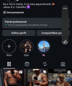 Conta Instagram 307 mil seguidores Reais