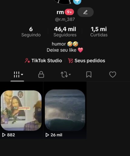 conta com 46k parada, motivo: tenho muitas contas para cuidar, então não tenho tempo pra postar nada aqui.