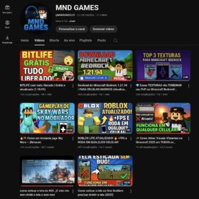 Canal MDN- GAMES Inscritos: 2,5 mil
