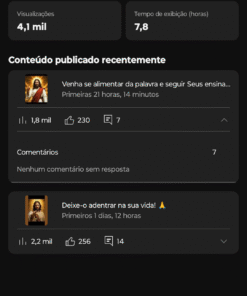 Canal Youtube 157 inscritos - GodBlessingsOFC - DarkAccount