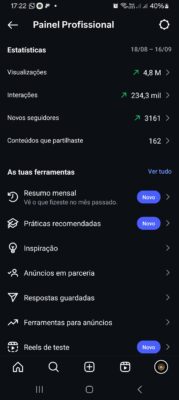 Página motivação no Instagram 169 mil seguidores - Imagem 2
