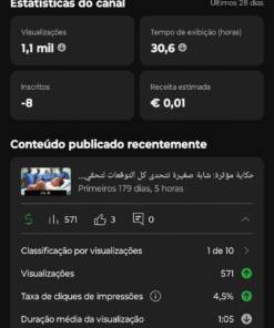 CANAL MONETIZADO ! 10k de inscritos