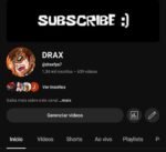 Canal Youtube com +1.200 inscritos