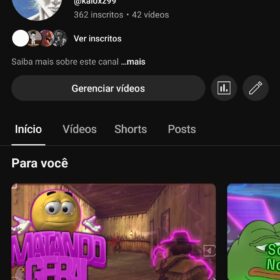 📢 Canal do YouTube à venda com 350 inscritos