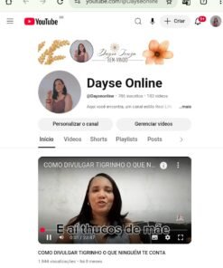 Canal de vlogs com potencial de crescimento  788 assinantes