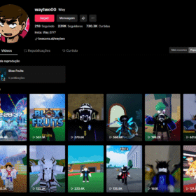 Conta Tiktok monetizada sem aviso 239 mil Seguidores