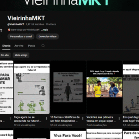 Canal com 1.97k inscritos