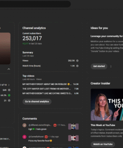 Vendo canais gringos de roblox grandes 253 mil inscritos