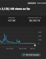 CANAL MONETIZADO BÚLGARO | 26K SUBS | 3.1M VIEWS | JÁ FEZ R$ 40K NO TOTAL | RPM R$ 15-30 | 500+ VÍDEOS PRIVADOS