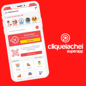 Site + Aplicativos + Marca: Compre o Cliquei Achei!