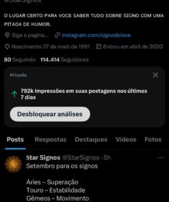 TWITER NICHO BOM 114 Mil Seguidores VENDENDO INFOPRODUTO E MONETIZADA, PREÇO BAIXO PARA SAIR RÁPIDO.