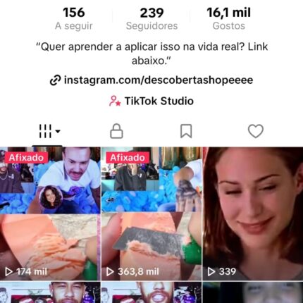 Vendo conta no TikTok pronta para crescer! 🚀 ✅ Conta com vídeos já virais (2 vídeos com mais de 300 mil visualizações) ✅ Ótima oportunidade para quem quer começar já com conteúdo em alta ✅ Perfil limpo, sem strikes ✅ Grande potencial de monetização e crescimento rápido 💡 Mesmo com poucos seguidores, os vídeos já provam que o algoritmo entrega bem — só precisa de consistência para escalar!