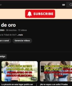 Canal Youtube: Edad de oro com 38 assinantes