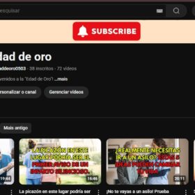 Canal Youtube: Edad de oro com 38 assinantes
