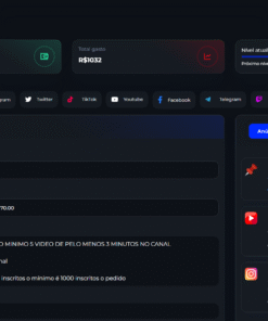 Site - Painel SMM - Em Funcionamento