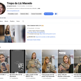 Canal YouTube 12k de inscritos - Alta retenção feminina (25–34 anos)