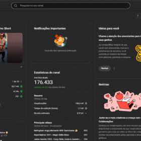 CANAL DE FUTEBOL COM 176K DE INSCRITOS MONETIZADO!!!