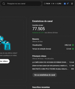 CANAL ESPANHOL DE GAMES 75 MIL INSCRITOS