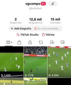 CONTA TIKTOK 12K SUPER ENGAJADA