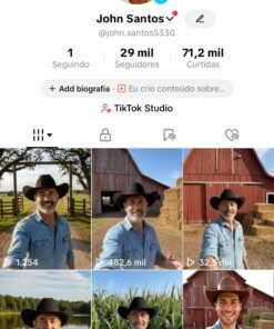 Conta Tik tok Monetizada 29k