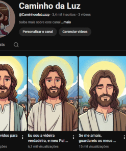 🚀 Canal no YouTube com 3.400 inscritos e vídeos virais — ótimo engajamento e crescimento!