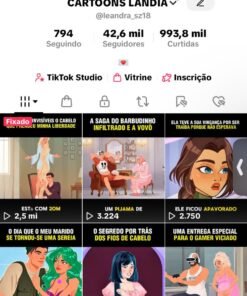 Conta 42 mil seguidores, monetizada, shop ativo com doc por isso preço baixo