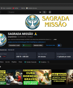 CANAL DE ORAÇÕES CATÓLICAS com 63,6 mil inscritos