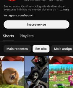 CANAL DE GAMES COM 78 MIL INSCRITOS!