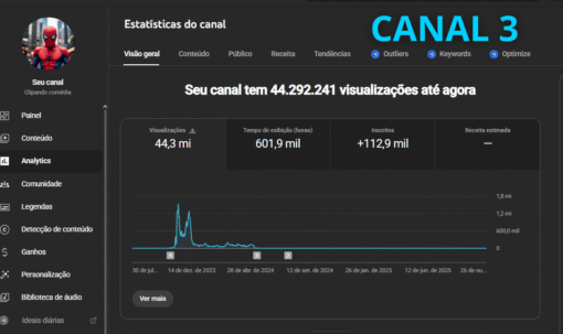 Combo Premium: 5 CANAIS com Alto Engajamento + MONETIZAÇÃO - Imagem 8