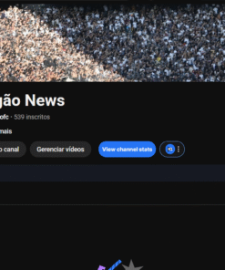 Canal de Notícias do Corinthians 539 inscritos reais