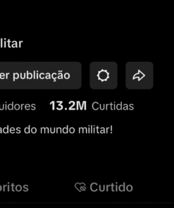 TikTok 245K seguidores 13M Curtidas Monetizado ativo!