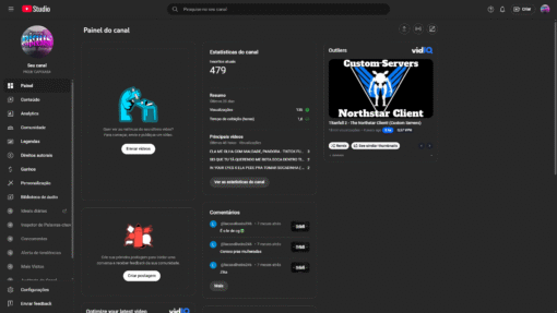 Canal Dark nicho Jogos 500 Inscritos - Imagem 7