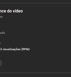 CANAL MONETIZADO com 1,75 mil inscritos PRONTO PARA GANHAR DINHEIRO - RPM = R$16,63