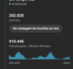 Canal Verificado Engajado 260k pra vender HOJE - Imagem 2