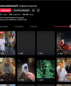 vendo conta de tiktok monetizado super engajado de AI 25k de seguidores