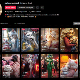 TikTok Petversebrasil 9 Seguindo 3707 Seguidores 17,7 mil Curtidas