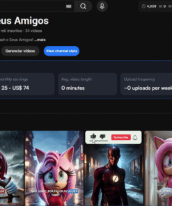 Canal Anime - Flash Seus Amigos • 5,4 mil inscritos • 34 vídeos