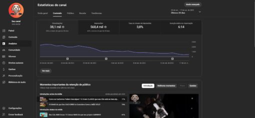 CANAL DARK DE PET | MONETIZOU MUITO RÁPIDO | 2.3K INSCRITOS E SUBINDO - Imagem 4