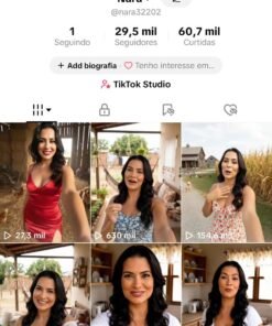 CONTA TIK TOK BR MONETIZADA com 30,9 mil Seguidores