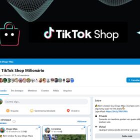 🤑 GRUPO GRANDE NO FACEBOOK À VENDA – TIKTOK SHOP MILIONÁRIO 🚀 97,3 MIL MEMBROS | NICHO QUENTE | ALTO POTENCIAL DE LUCRO