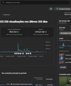 CANAL YOUTUBE 315K DE INSCRITOS VERIFICADO PLACA NÃO SOLICITADA | NÃO MONETIZADO