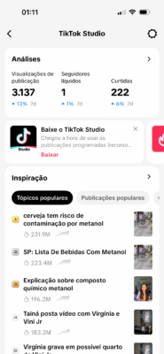 Conta Tiktok com 183 Seguidores - Imagem 3