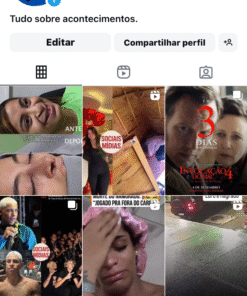 Conta de Instagram 540 seguidores