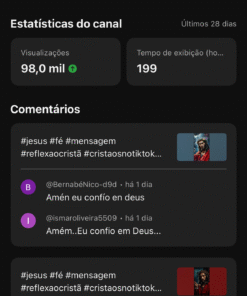 Canal com 14.249 inscritos