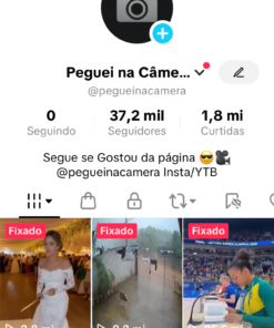 Conta TikTok MONETIZADA | 39,8 MIL Seguidores + Recompensas Ativas