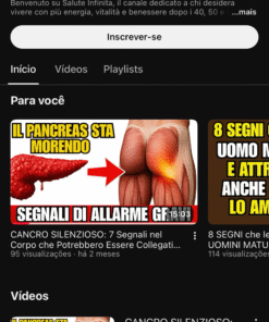 Canal italiano 4,38 mil inscritos • 21 vídeos
