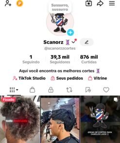 CONTA DO TIKTOK 39K DE SEGUIDORES + MONETIZAÇÃO