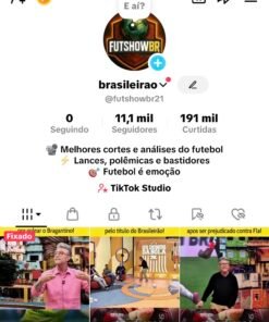 CONTA TIKTOK 11K DE SEGUIDORES + TIKTOK SHOP