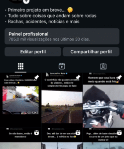 Instagram de carros quase 7.500 seguidores